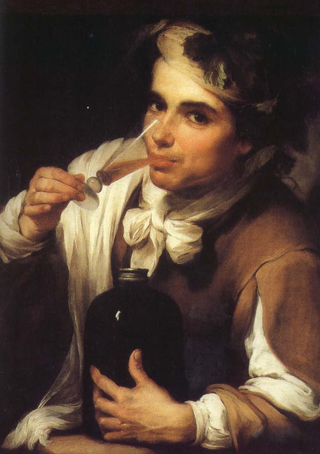 Bartolome Esteban Murillo Juvenile drinking